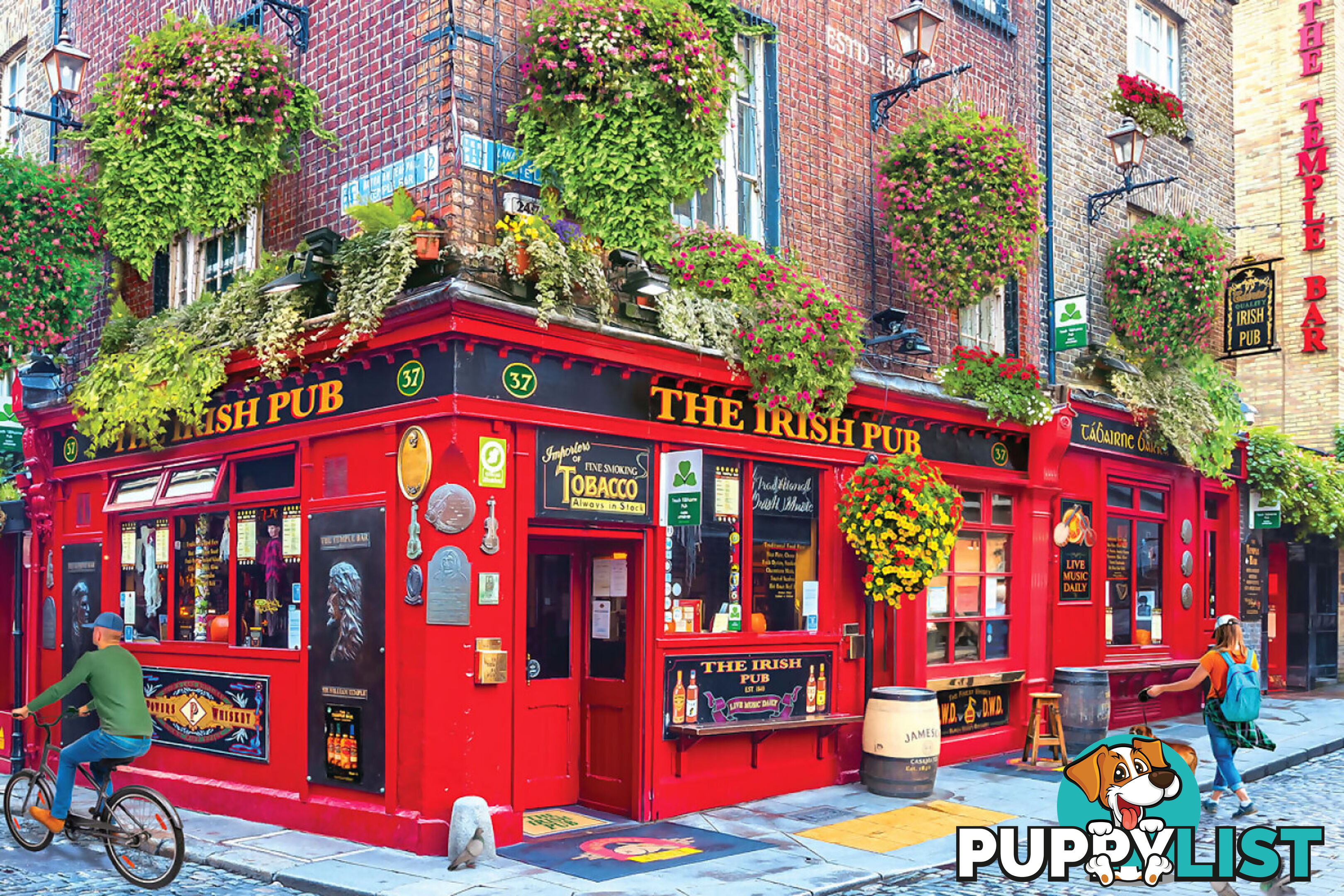 Eurographics - Irish Pub Jigsaw Puzzle 1000 Pieces - Jdeur65709 - 628136657099