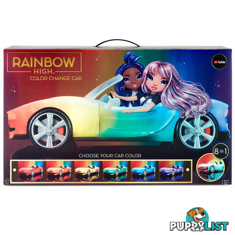 Rainbow High - Convertible Color Change Car - Bj574316 - 035051574316