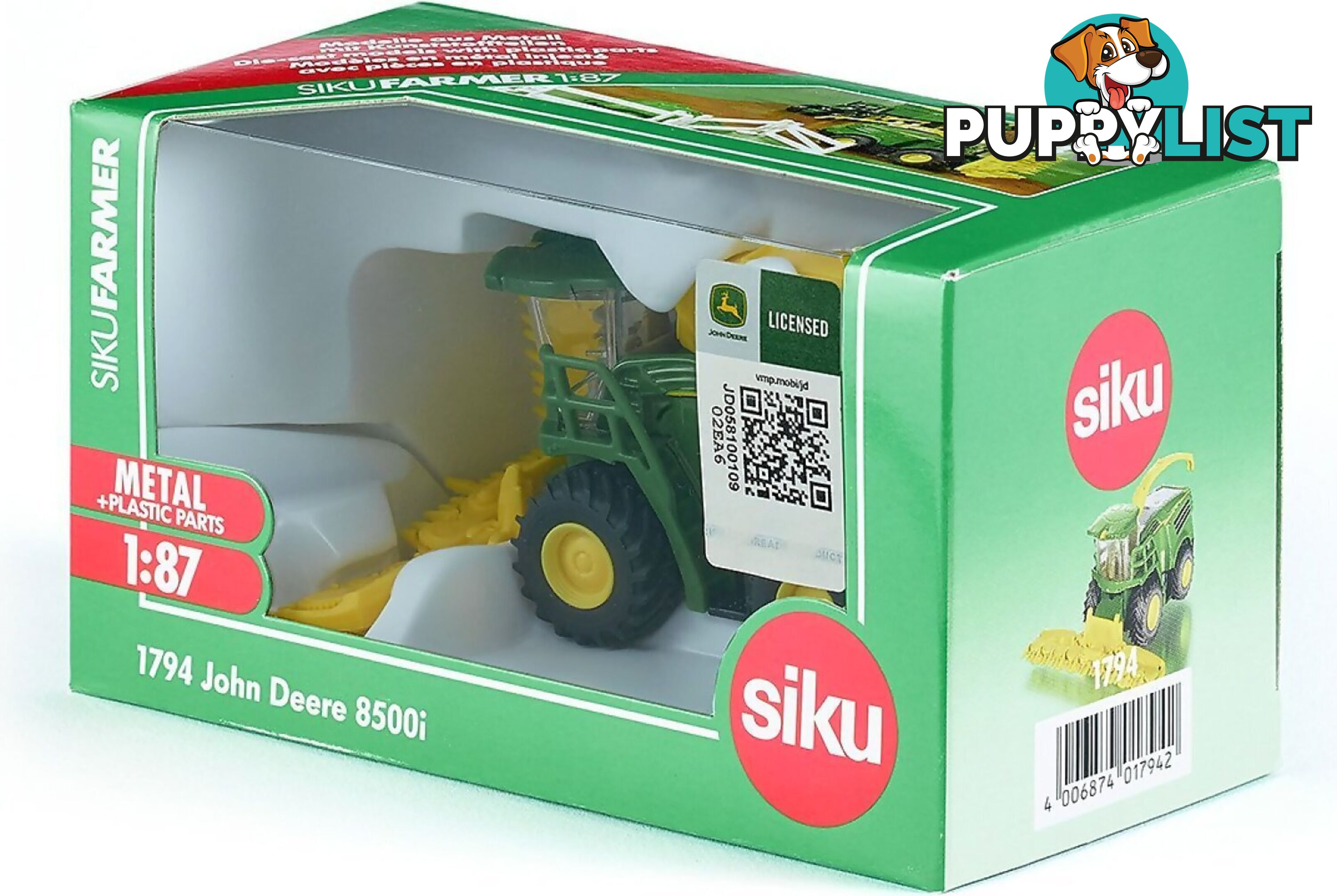 Siku - John Deere 8500i Forage Harvester - Mdsi1794 - 4006874017942