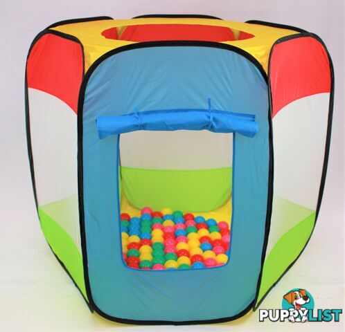 Hexagon Pop Tent With Balls - Rd706m - 9314179027067