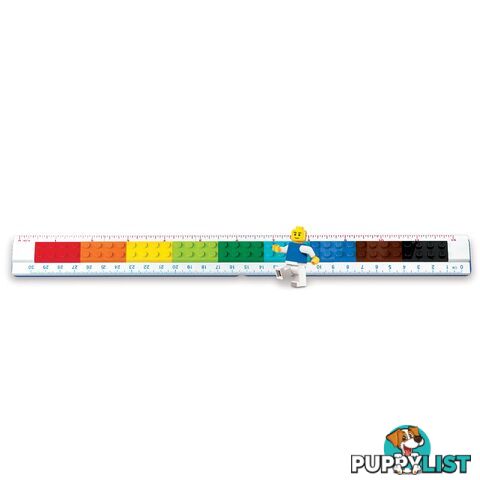 LEGO Convertible Ruler with Minifigure - Hc7452558 - 4895028525583