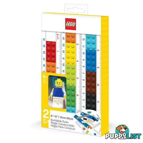 LEGO Convertible Ruler with Minifigure - Hc7452558 - 4895028525583