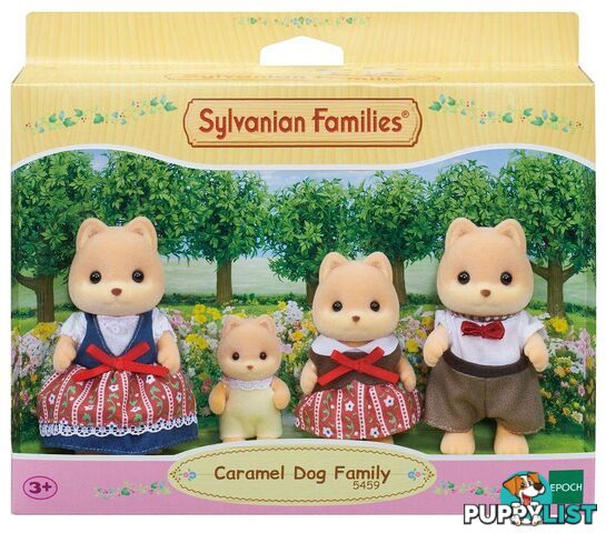 Sylvanian Families - Caramel Dog Familiy Sf5459 - 5054131054598