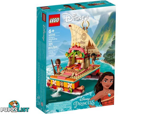 LEGO 43210 Moana's Wayfinding Boat - Disney Princess - 5702017424774