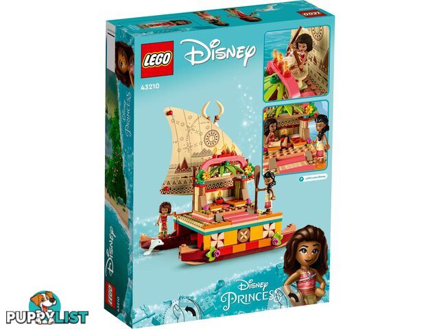 LEGO 43210 Moana's Wayfinding Boat - Disney Princess - 5702017424774