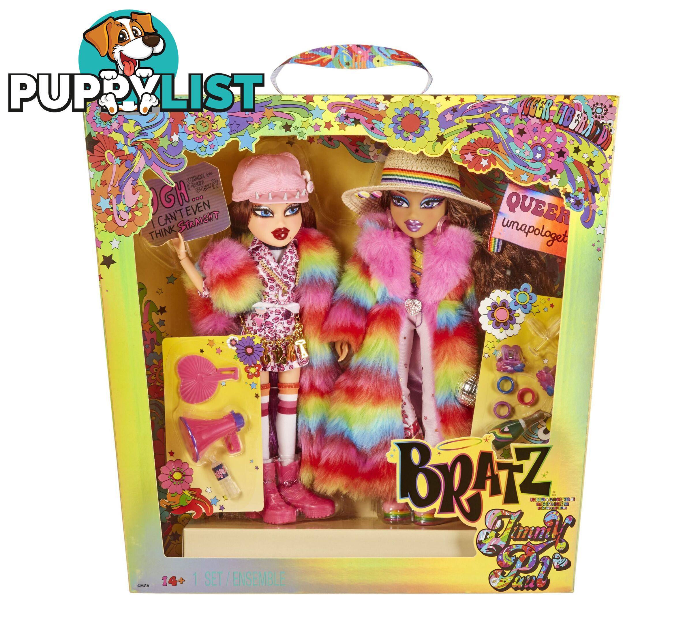 Bratz X Jimmypaul Designer Pride Roxxi & Nevra Designer Pride Doll - Bj580324 - 035051580324