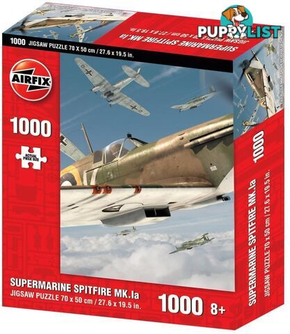 Holdson - Airfix Collection - Supermarine Spitfire Mk.1a Jigsaw Puzzle 1000 Pieces - Jdhol331500 - 5060337331500