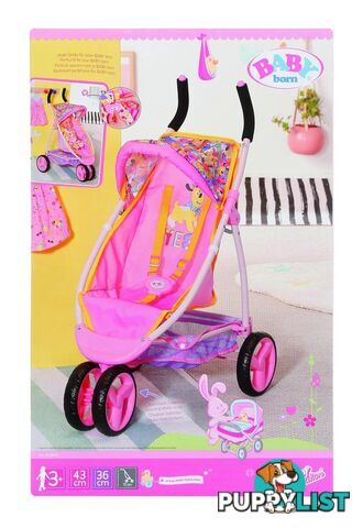 Baby Born - Pram Jogger - Bj828656 - 4001167828656