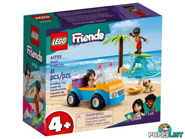 LEGO 41725 Beach Buggy Fun - Friends 4+ - 5702017412849