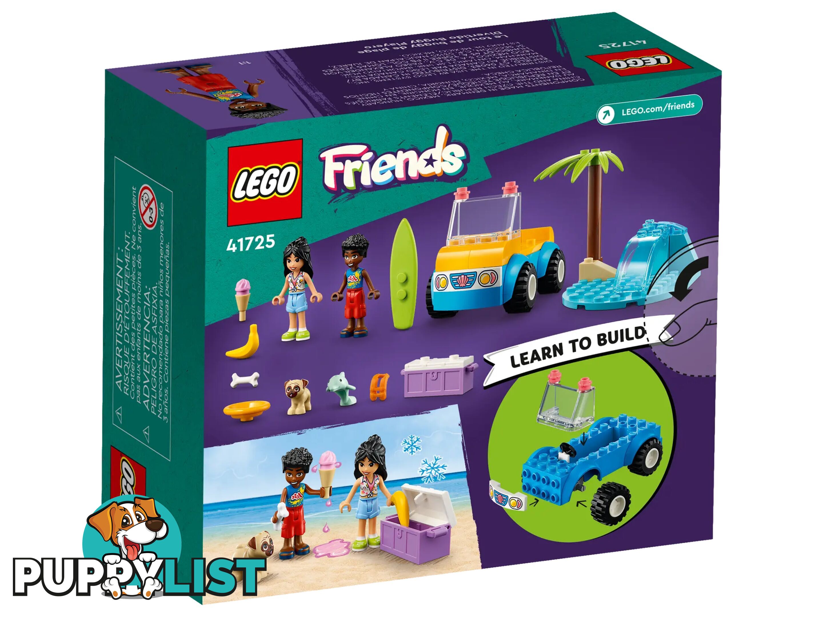 LEGO 41725 Beach Buggy Fun - Friends 4+ - 5702017412849