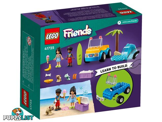 LEGO 41725 Beach Buggy Fun - Friends 4+ - 5702017412849