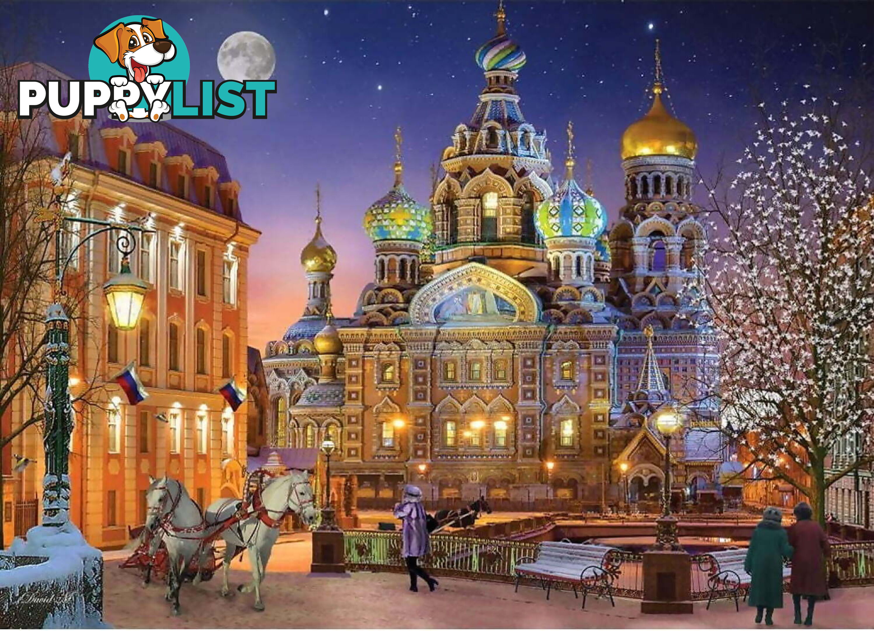 Holdson - Russia With Love Where In The World Jigsaw Puzzle 1000 Pieces - Jdhol037339 - 9414131037339