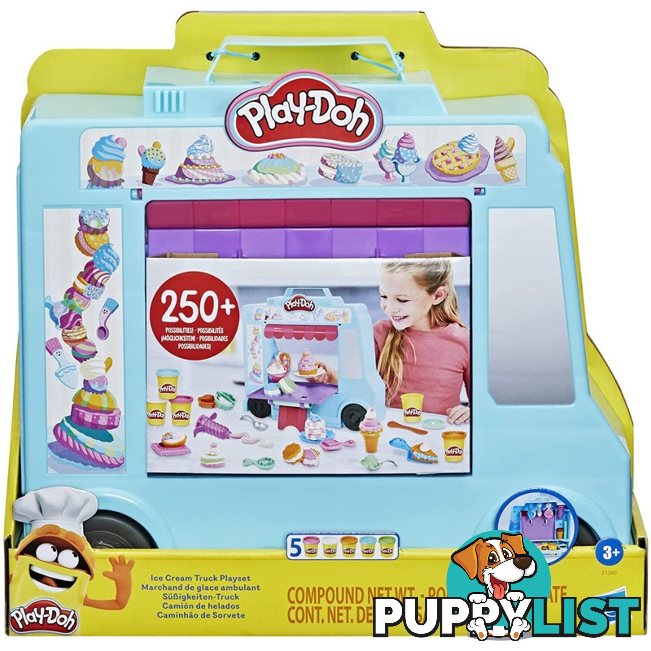 Play-doh - Ice Cream Truck Playset Hbf13905l00 - 5010993860203