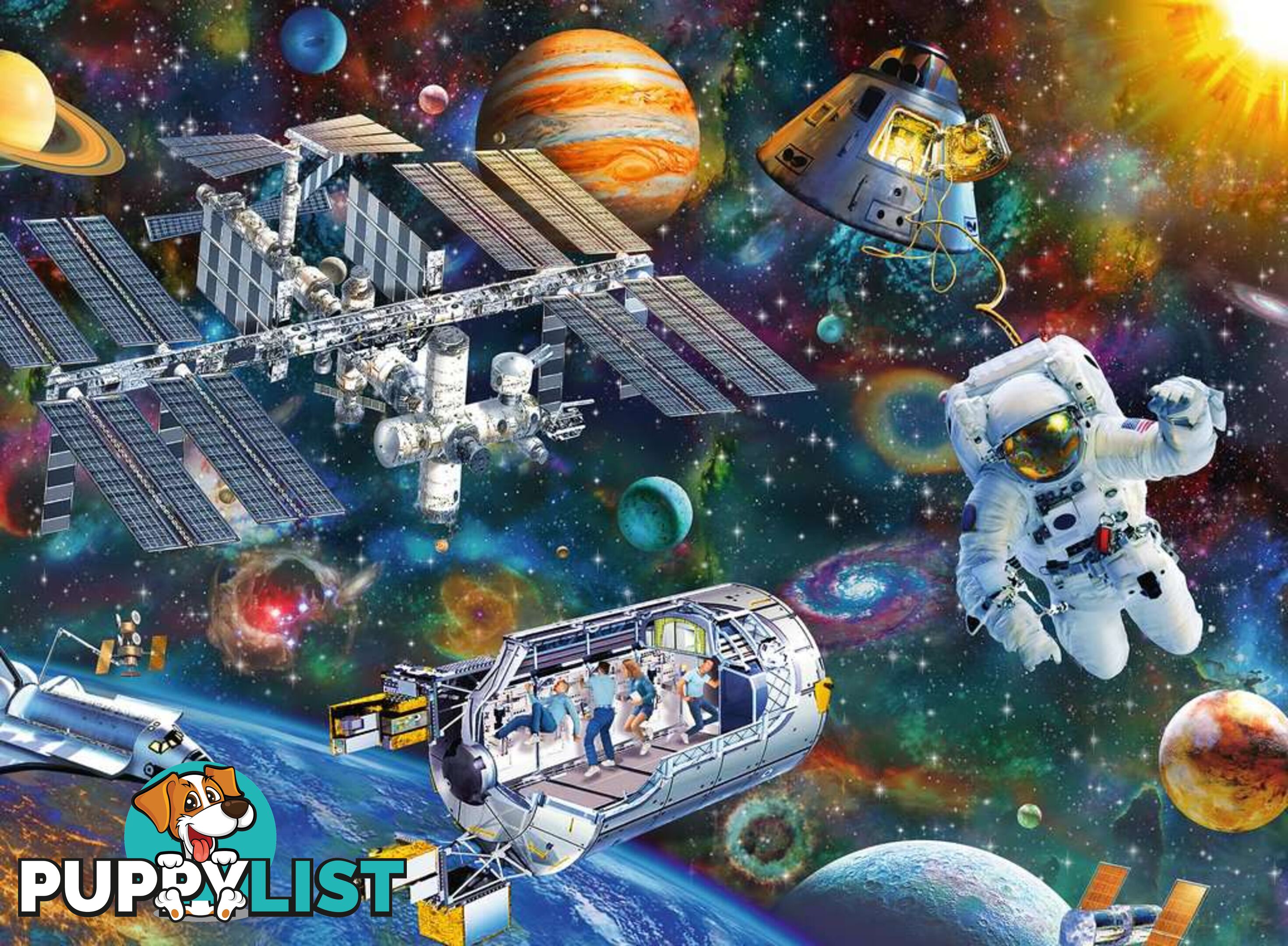 Ravensburger - Cosmic Exploration Puzzle 200 Xxl Piece - Mdrb12692 - 4005556126927