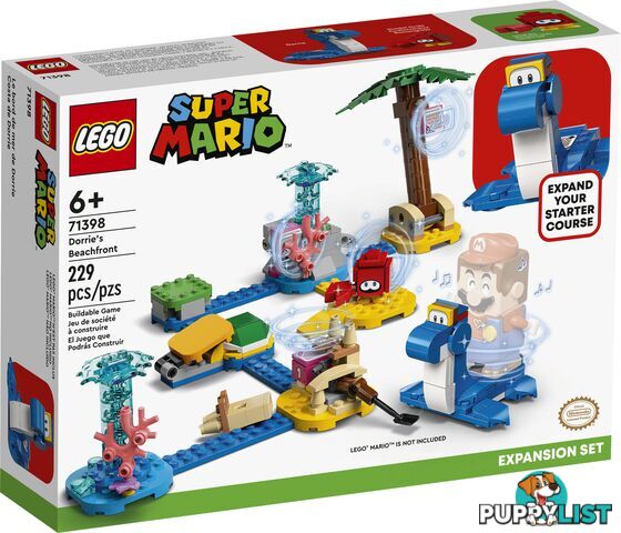 LEGO 71398 Dorrieâ€™s Beachfront Expansion Set - Super Mario - 5702017155180