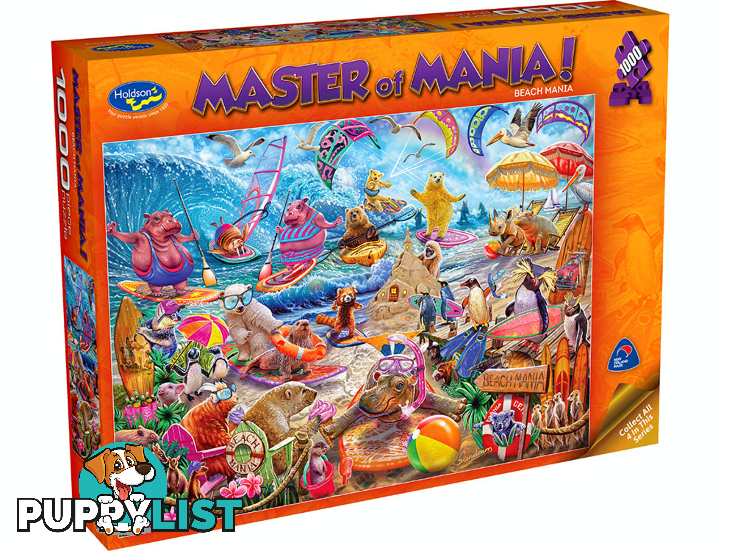 Holdson Jigsaw Puzzle - Master Of Mania Beach 1000 Piece Jigsaw Puzzle Hol772100 - 9414131772100