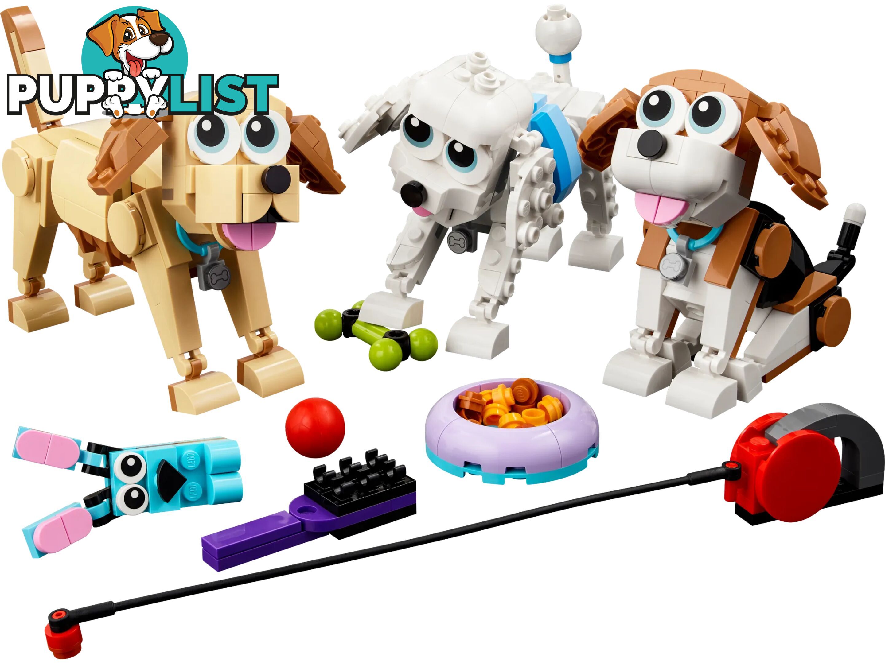 LEGO 31137 Adorable Dogs - Creator 3in1 - 5702017415901