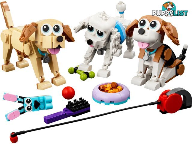 LEGO 31137 Adorable Dogs - Creator 3in1 - 5702017415901