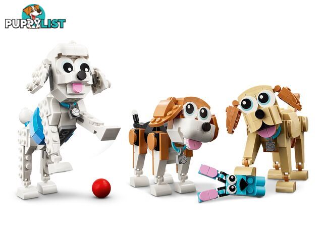 LEGO 31137 Adorable Dogs - Creator 3in1 - 5702017415901