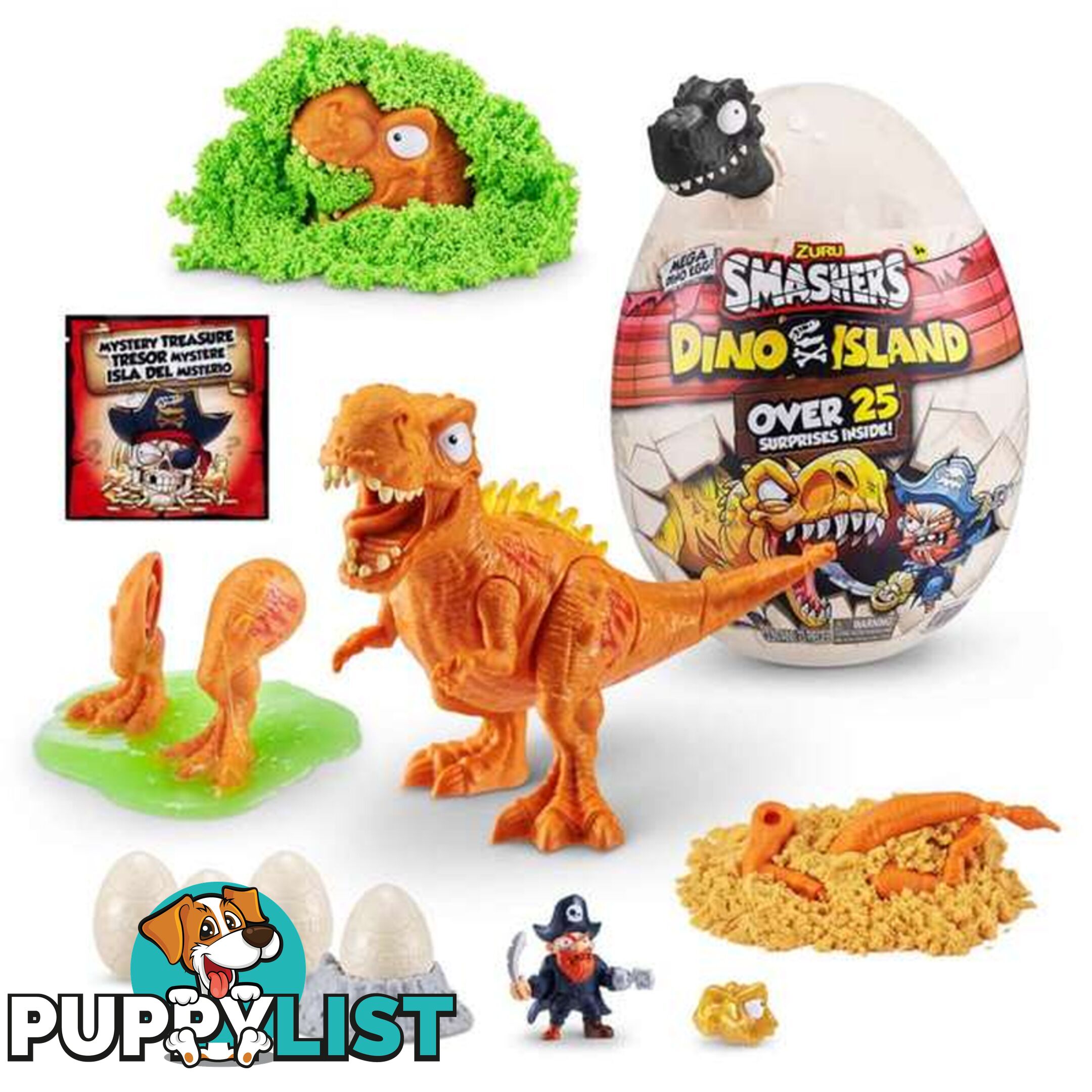 Zuru - Smashers Dino Island Epic Egg Series 5 - Assorted Styles (chosen At Random) - Azazt7487 - 193052037817