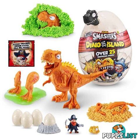 Zuru - Smashers Dino Island Epic Egg Series 5 - Assorted Styles (chosen At Random) - Azazt7487 - 193052037817