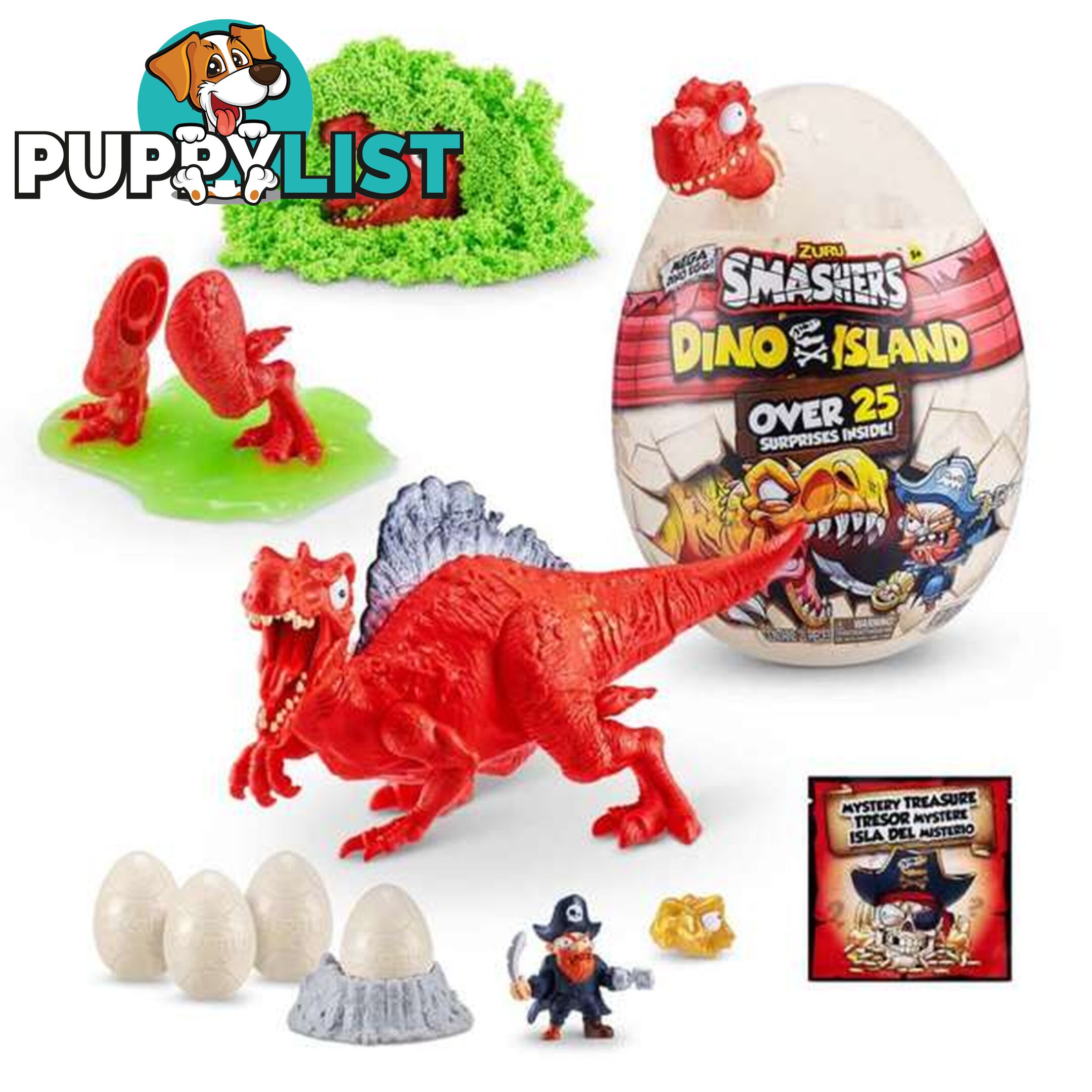 Zuru - Smashers Dino Island Epic Egg Series 5 - Assorted Styles (chosen At Random) - Azazt7487 - 193052037817