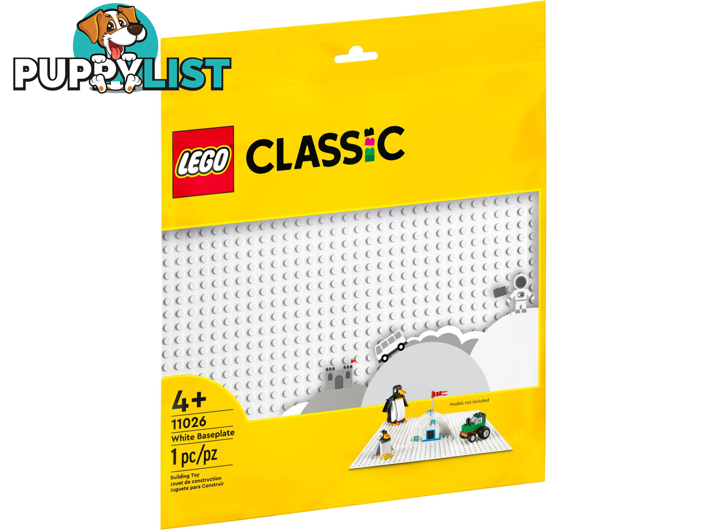 LEGO 11026 White Baseplate - Classic 4+ - 5702017185217