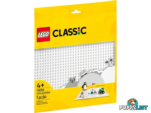 LEGO 11026 White Baseplate - Classic 4+ - 5702017185217