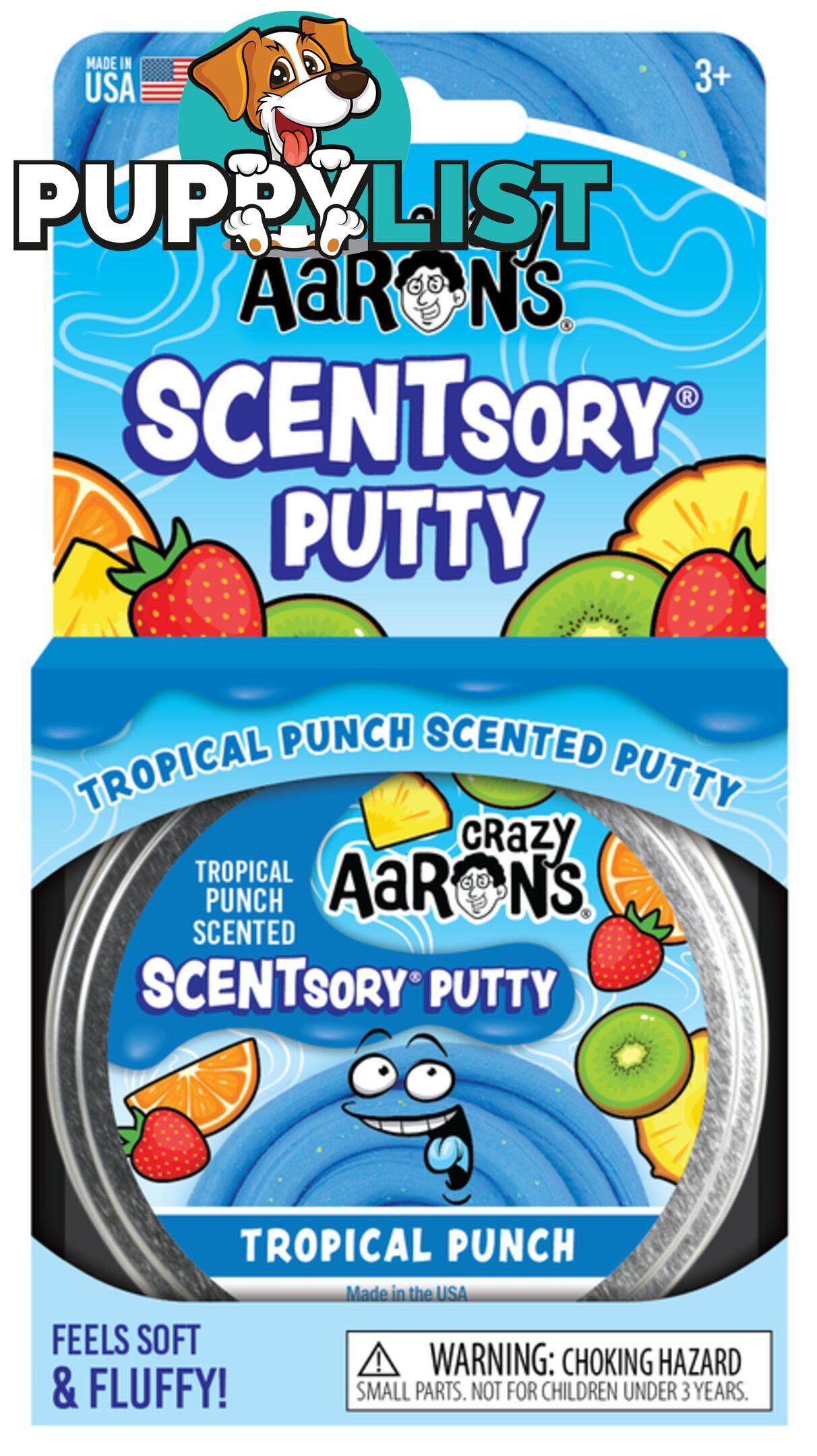 Crazy Aaron's Scentsory Putty Tropical Punch 2.5inch - Bgscntp055 - 810066953062