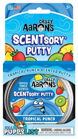 Crazy Aaron's Scentsory Putty Tropical Punch 2.5inch - Bgscntp055 - 810066953062