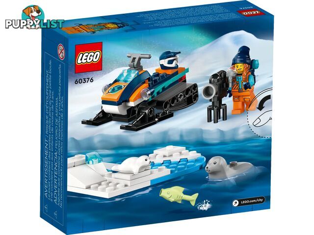 LEGO 60376 Arctic Explorer Snowmobile - City - 5702017416366