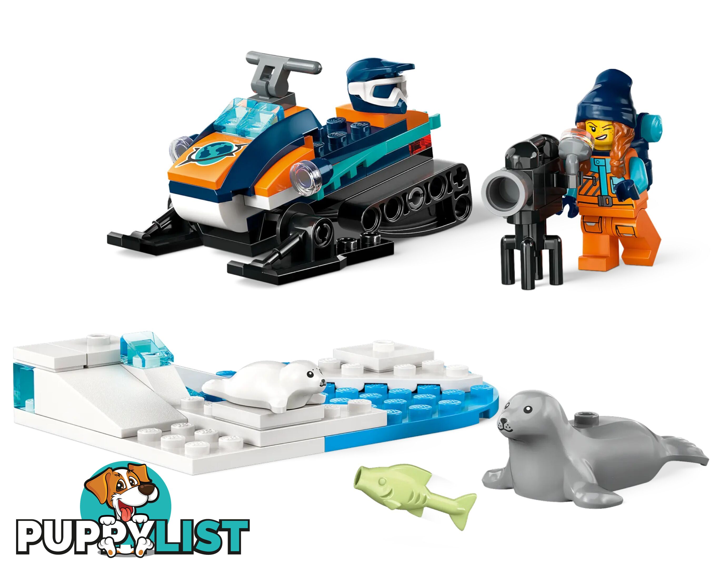 LEGO 60376 Arctic Explorer Snowmobile - City - 5702017416366