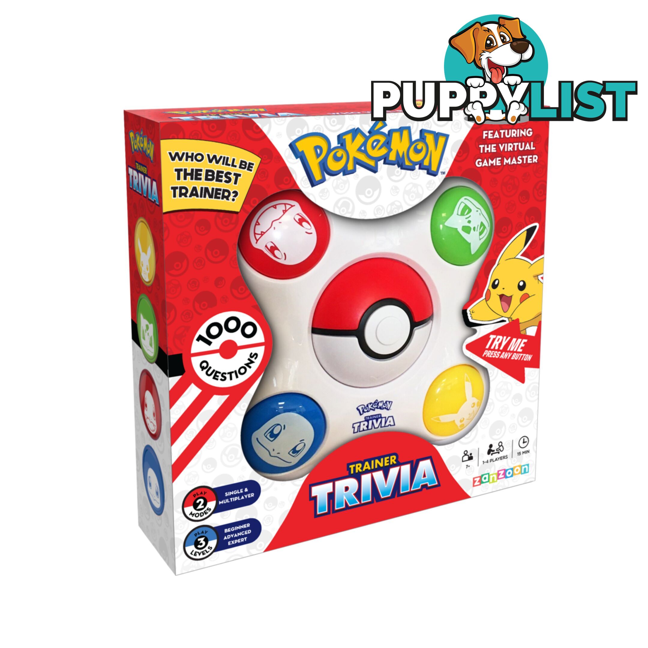 Pokemon Trainer Trivia Quiz Game Bg1120110 - 3760145062543