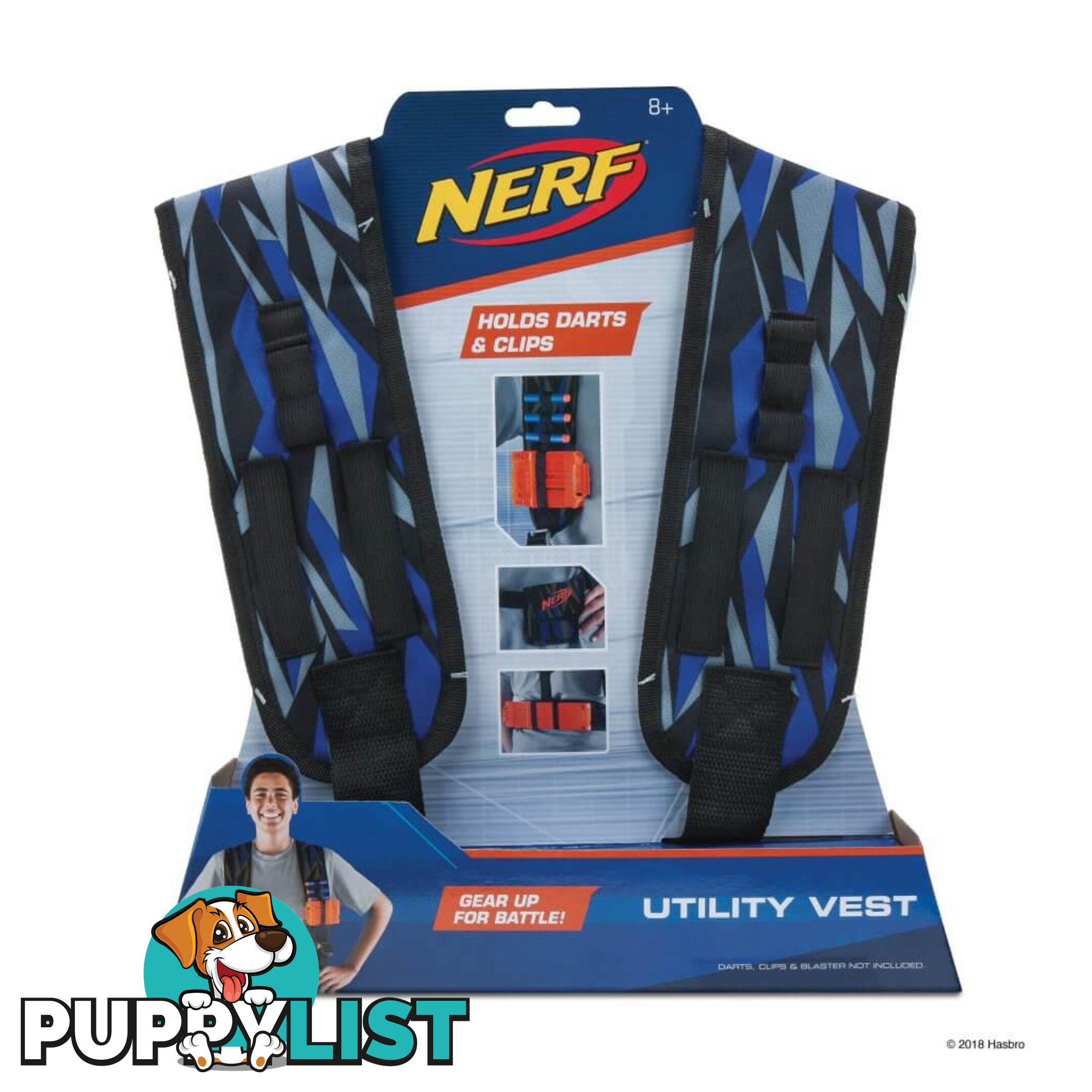 Nerf Elite Ultillity Vest - Cjner0155 - 191726001355