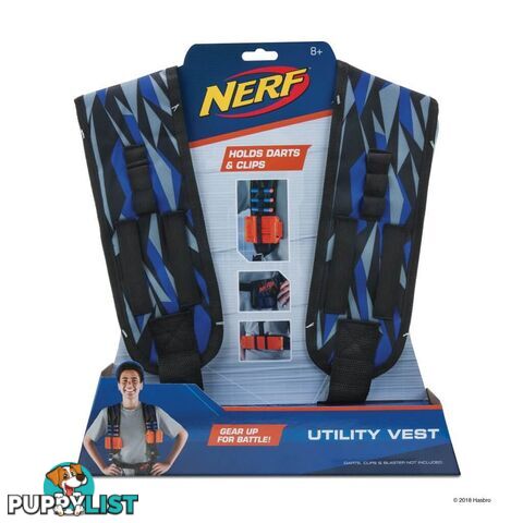 Nerf Elite Ultillity Vest - Cjner0155 - 191726001355