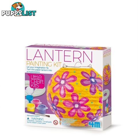 4m - Little Craft - Lantern Painting Kit - Johnco - Jpc4767 - 4893156047670