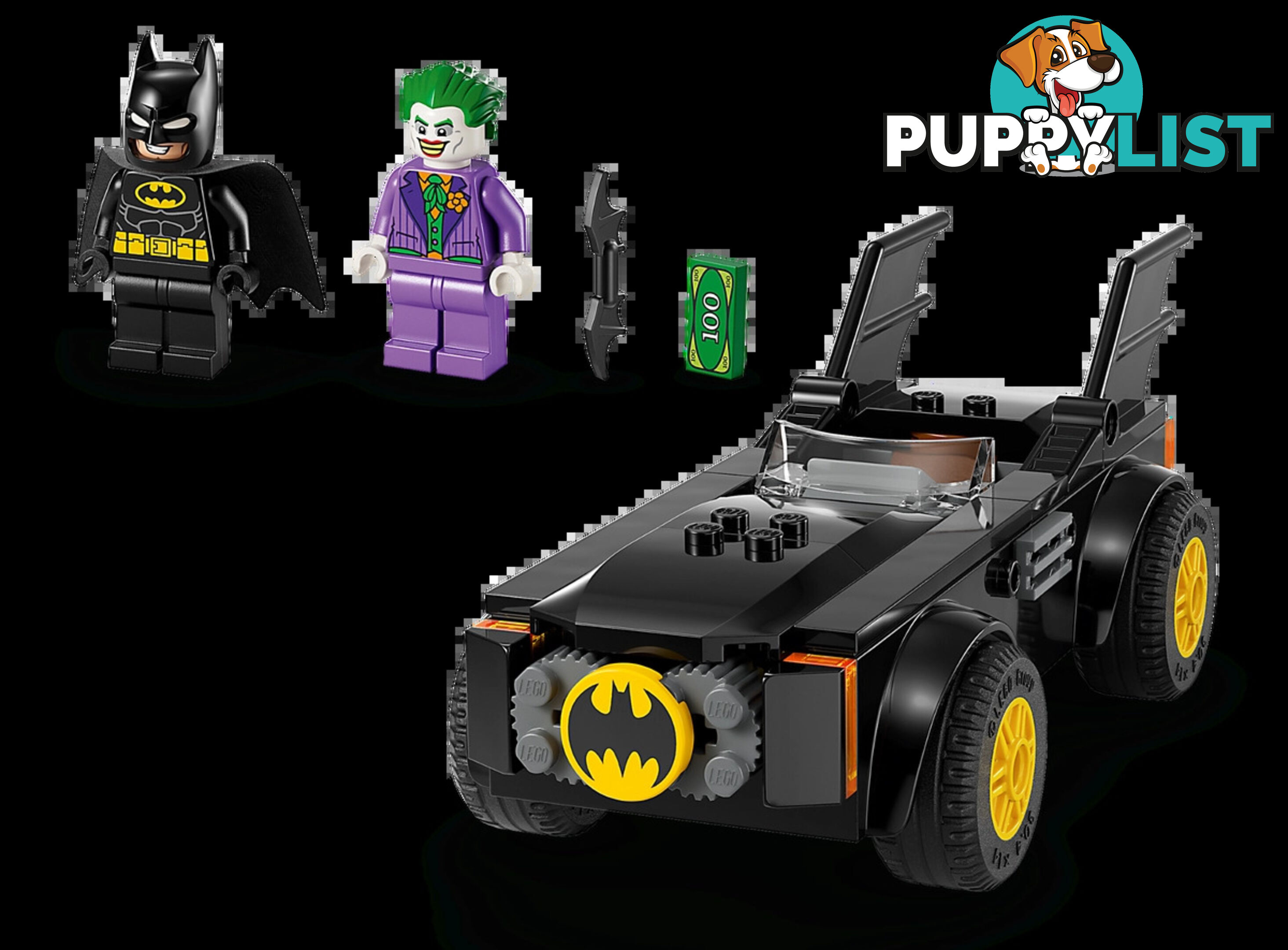 LEGO 76264 Batmobileâ„¢ Pursuit: Batmanâ„¢ vs. The Jokerâ„¢ - DC Super Heroes 4+ - 5702017419800