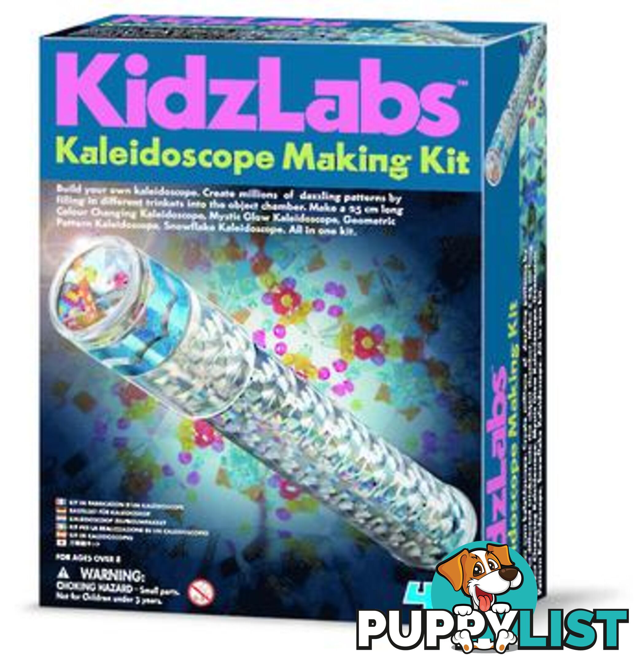 4m - Kidzlabs Kaleidoscope Making Kit Jpfsg3226 - 4893156032263