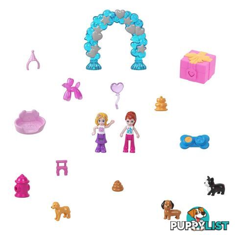 Polly Pocket - Doggy Birthday Bash Compact - Mahkv30 - 0194735108916