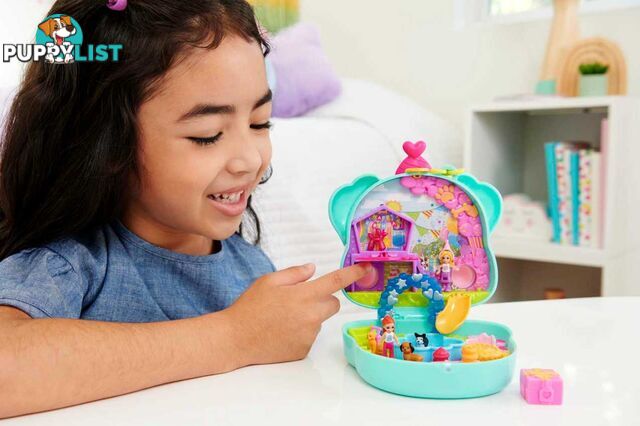 Polly Pocket - Doggy Birthday Bash Compact - Mahkv30 - 0194735108916