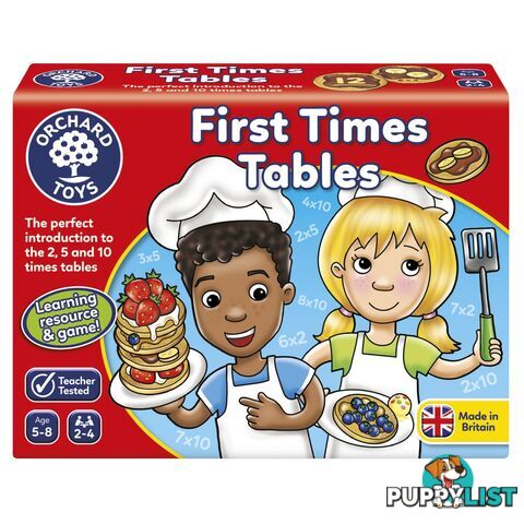 Orchard Toys -  First Times Tables Mdoc102 - 5011863000989