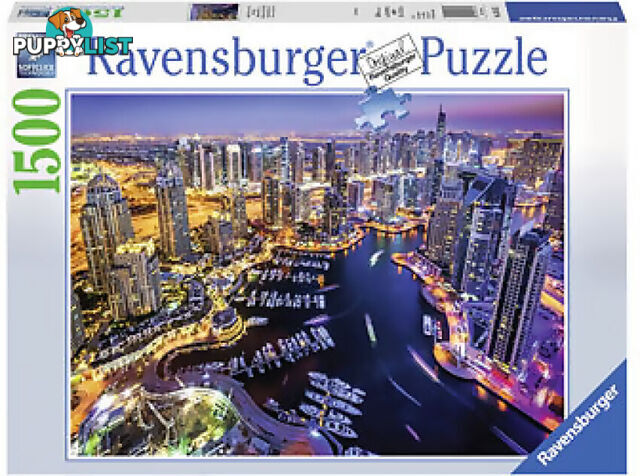 Ravensburger - Dubai On The Persian Gulf Jigsaw Puzzle 1500pc - Mdrb163557 - 4005556163557