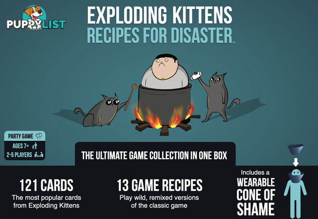 Exploding Kittens Recipes For Disaster - Vr85213100657 - 852131006570