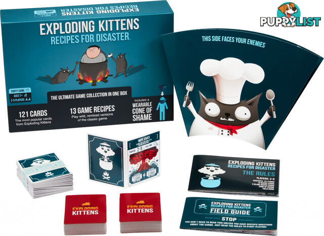 Exploding Kittens Recipes For Disaster - Vr85213100657 - 852131006570