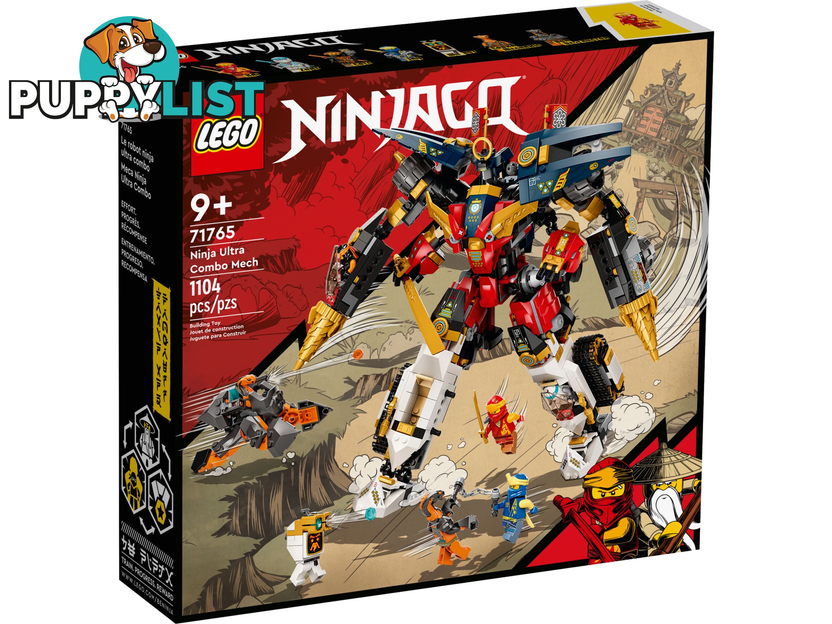 LEGO 71765 Ninja Ultra Combo Mech - Ninjago - 5702017151625