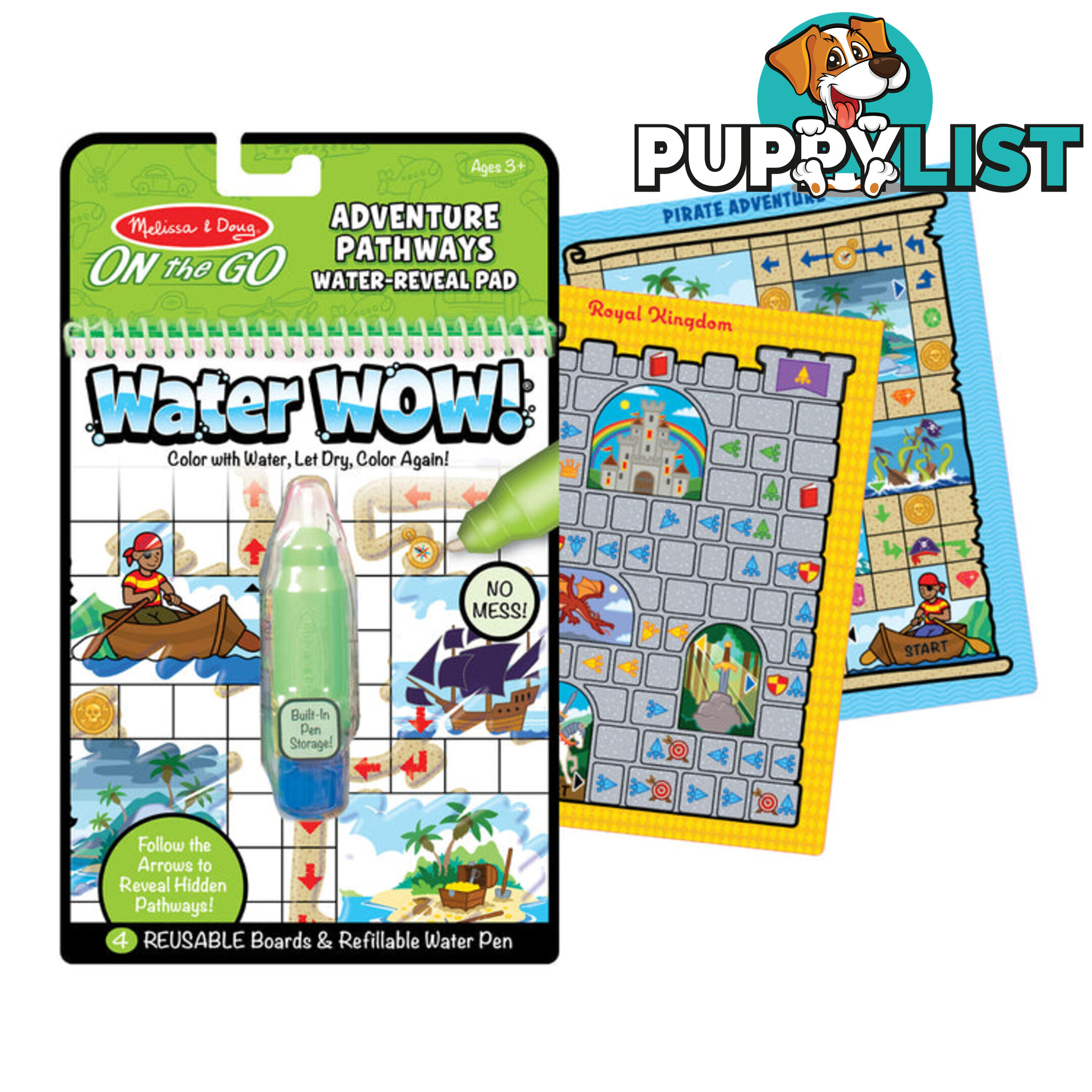 Melissa & Doug - Water Wow - Adventure Pathways - Mdmnd30174 - 000772301749