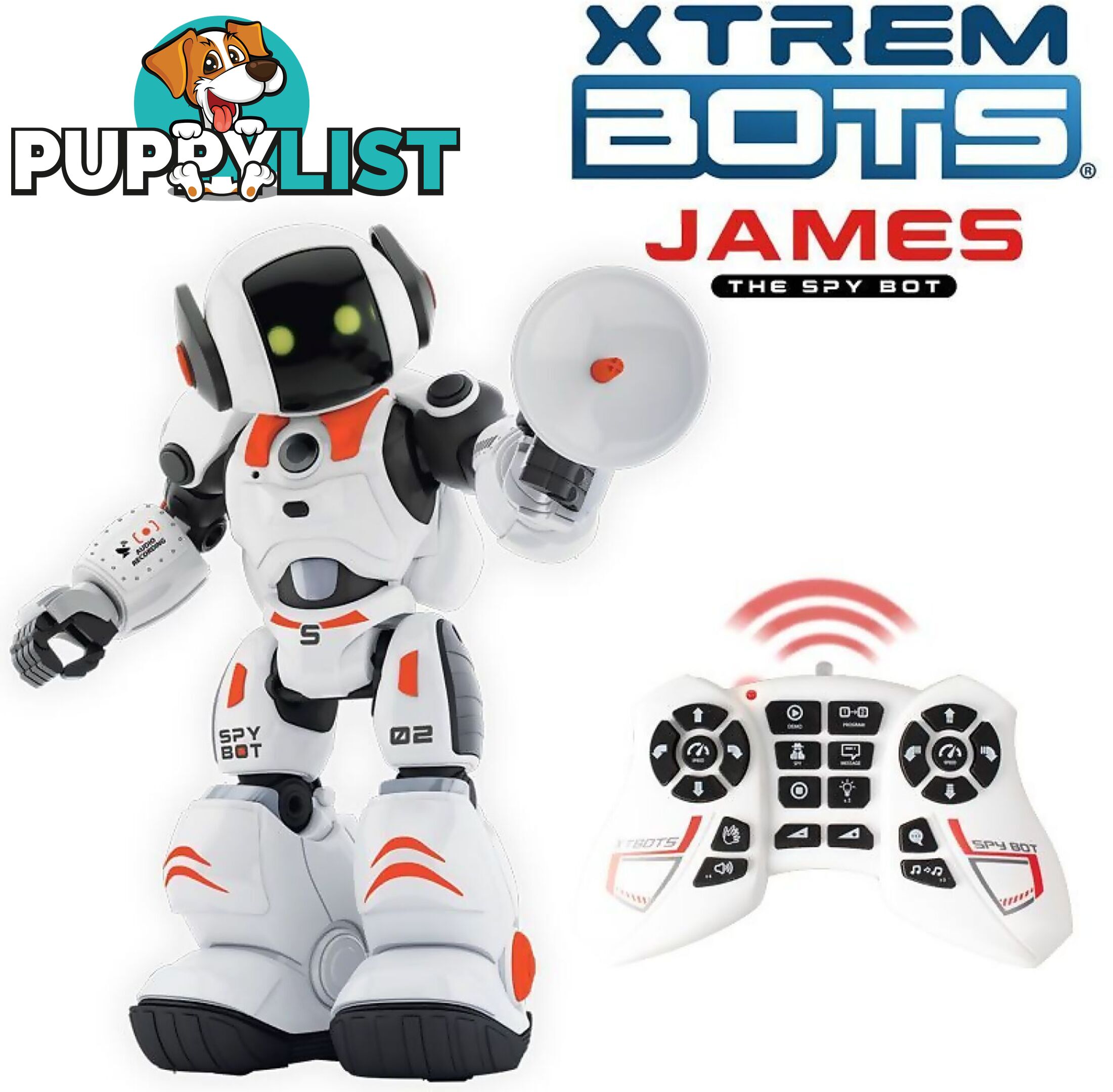 Xtrem Bots - James The Spy Bot - Gdlsxt3803084 - 8436598030846