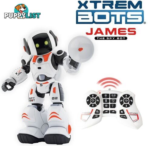 Xtrem Bots - James The Spy Bot - Gdlsxt3803084 - 8436598030846