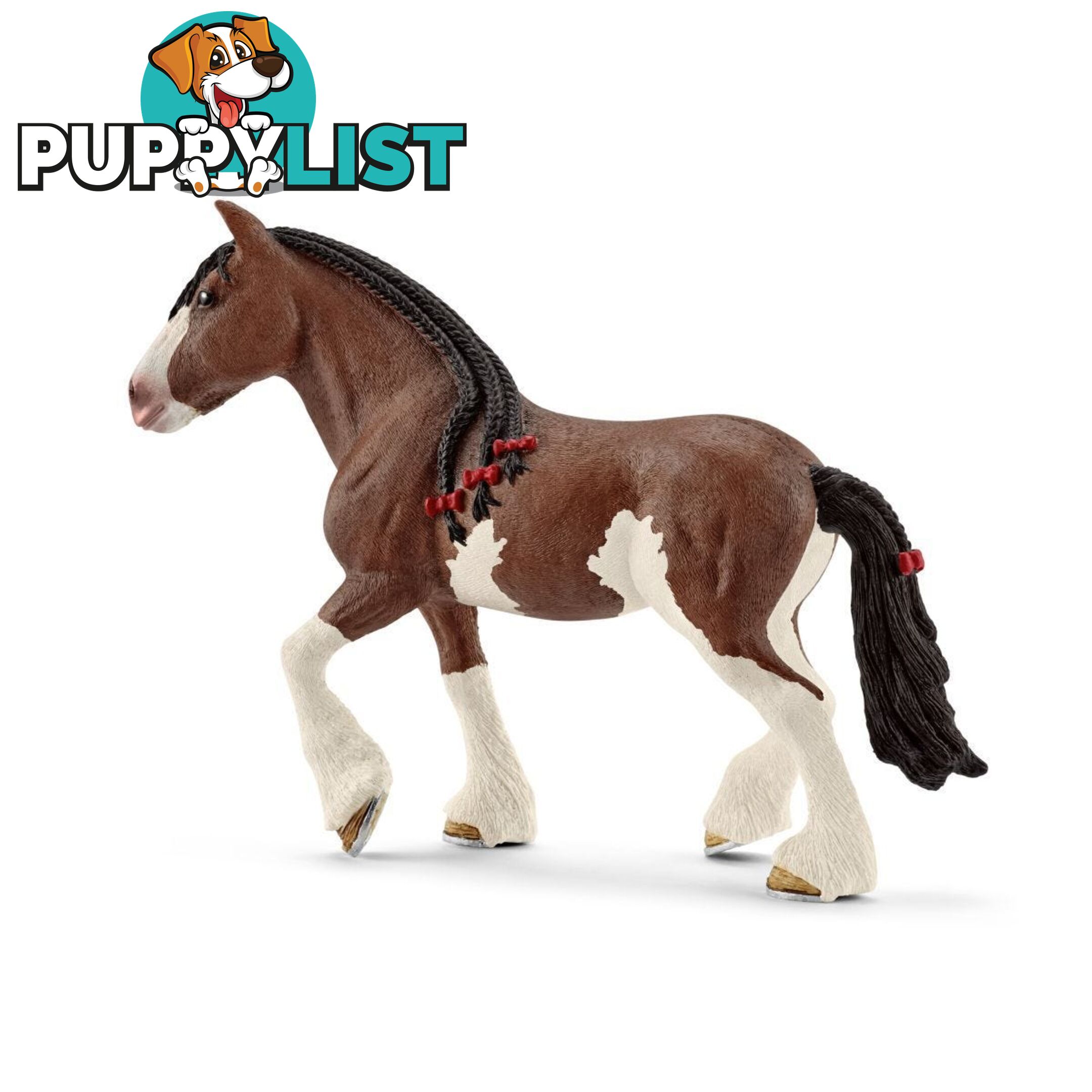 Schleich - Clydesdale Mare  Farm World Animal Figurine Sc13809 - 4005086138094