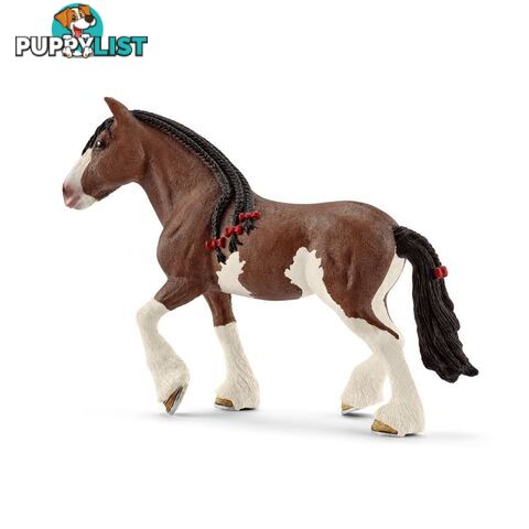 Schleich - Clydesdale Mare  Farm World Animal Figurine Sc13809 - 4005086138094